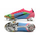 Nike Mercurial Vapor 14 Elite FG Chaussures de football Bleu Rose Vert