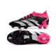 Crampons adidas Predator Accuracy .1 FG Noir Blanc Rose Equipe Choc