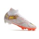 Nike Zoom Mercurial Superfly 9 Elite FG Blanc Or