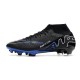 Nike Zoom Mercurial Superfly 9 Elite FG Noir Chrome Hyper Royal