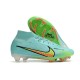 Nike Air Zoom Mercurial Superfly IX Elite FG Bleu Or