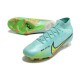 Nike Air Zoom Mercurial Superfly IX Elite FG Bleu Or