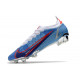 Nike Mercurial Vapor 14 Elite FG Chaussures Bleu Argent Rouge