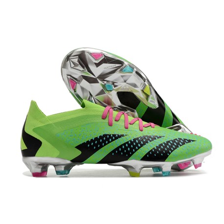 adidas Predator Accuracy .1 Low FG Vert Noir