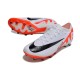 Nike Zoom Mercurial Vapor XV Élite AG-Pro Blanc Cramoisi Vif Noir