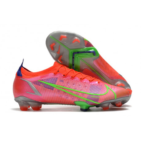 Nouveau Nike Mercurial Vapor XIV Elite FG Rubis Argent Metallique