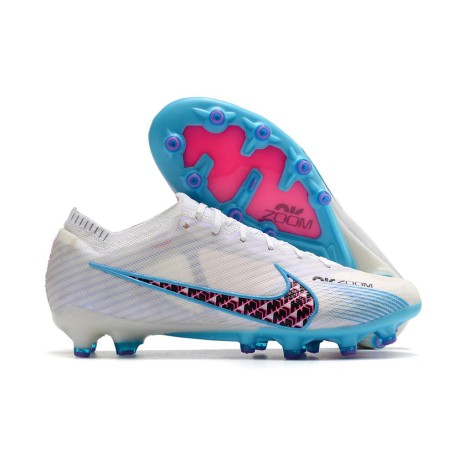 Nike Zoom Mercurial Vapor XV Élite AG-Pro Blanc Bleu