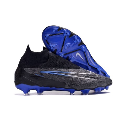 Nike Phantom GX Elite Dynamic Fit FG Noir Chrome Hyper Royal