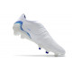Chaussure de foot adidas Copa Sense + FG Blanc Bleu Hi Res Indigo