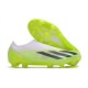 adidas X Crazyfast .1 Laceless FG Crazyrush - Blanc Noir Lucid Lemon
