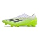 Chaussure adidas X Crazyfast Messi.1 FG Crazyrush - Blanc Noir Lucid Lemon