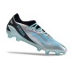 Chaussure adidas X Crazyfast Messi.1 FG Argent Métallique Bleu Bonheur Noir