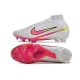 Nike Air Zoom Mercurial Superfly IX Elite FG Blanc Rose