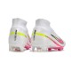 Nike Air Zoom Mercurial Superfly IX Elite FG Blanc Rose