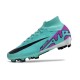 Nike Air Zoom Mercurial Superfly IX Elite FG Hyper Turque Fuchsia Rêve Noir Blanc