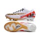 Nike Air Zoom Mercurial Vapor 15 Elite FG Blanc Rouge Or