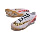Nike Air Zoom Mercurial Vapor 15 Elite FG Blanc Rouge Or