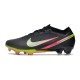 Nike Air Zoom Mercurial Vapor 15 Elite FG Noir Argentee