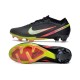 Nike Air Zoom Mercurial Vapor 15 Elite FG Noir Argentee