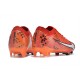 Nike Air Zoom Mercurial Vapor 15 Elite FG MDS Carmin Clair Ivoire Pâle Mandarine Vif