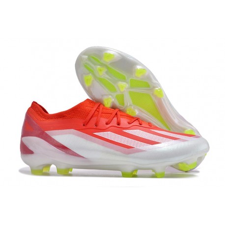Chaussure adidas X Crazyfast Messi.1 FG Rouge Blanc
