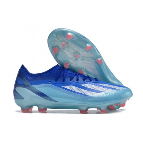 Chaussure adidas X Crazyfast Messi.1 FG Royal Vif Blanc Rouge Solaire
