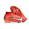 Nike Air Zoom Mercurial Superfly IX Elite FG MDS Carmin Clair Ivoire Pâle Mandarine Vif