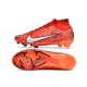 Nike Air Zoom Mercurial Superfly IX Elite FG MDS Carmin Clair Ivoire Pâle Mandarine Vif