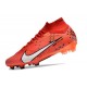 Nike Air Zoom Mercurial Superfly IX Elite FG MDS Carmin Clair Ivoire Pâle Mandarine Vif
