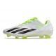 Chaussure adidas X Crazyfast+  FG Blanc Noir Citron Lucide