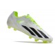 Chaussure adidas X Crazyfast+  FG Blanc Noir Citron Lucide