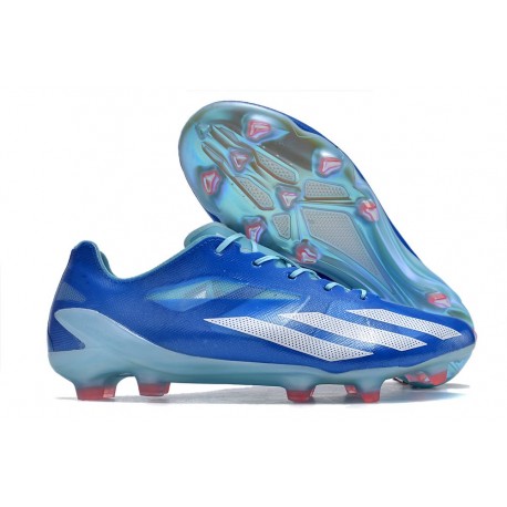 Chaussure adidas X Crazyfast+ FG Royal Vif Blanc Rouge Solaire