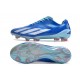 Chaussure adidas X Crazyfast+ FG Royal Vif Blanc Rouge Solaire