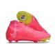 Nike Phantom Luna Elite FG Chaussure Rose Jaune