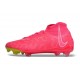 Nike Phantom Luna Elite FG Chaussure Rose Jaune