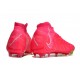 Nike Phantom Luna Elite FG Chaussure Rose Jaune