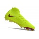 Nike Phantom Luna Elite FG Chaussure Volt Rouge