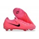 Nike Phantom Luna 2 Elite FG Crampons Rose Noir