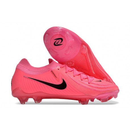 Nike Phantom Luna 2 Elite FG Crampons Rose Noir