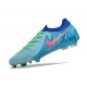 Nike Phantom Luna 2 Elite FG Crampons Bleu Rose