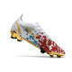 Nike Mercurial Vapor 14 Elite FG Ronaldo Blanc Or Rouge