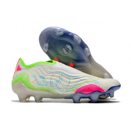 adidas Copa Sense + FG Inner Life - Blanc Jaune Rose ÉDITION LIMITÉE