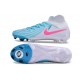 Nike Phantom Luna II Elite FG Chaussure Blanc Bleu Rose