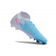 Nike Phantom Luna II Elite FG Chaussure Blanc Bleu Rose