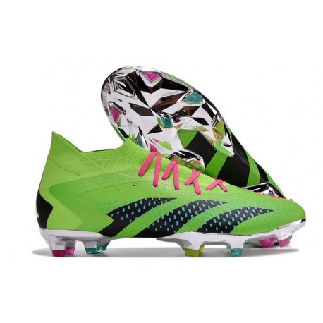 Crampons adidas Predator Accuracy .1 FG Vert Noir Rouge