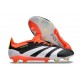 Crampon adidas Predator Elite FG Noir Banc Rouge Solaire