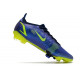 Nike Mercurial Vapor 14 Elite FG Crampons Sapphire Volt Bleu