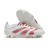 Crampon adidas Predator Elite FG Blanc Rouge