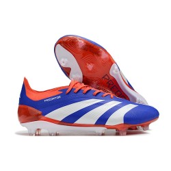 Crampon adidas Predator Elite FG Bleu Blanc Rouge