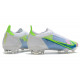 Nike Mercurial Vapor 14 Elite FG Crampons Blanc Bleu